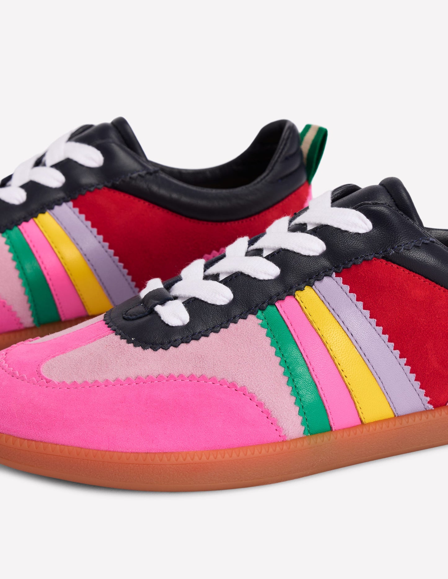 Erin Retro Tennis Trainers-Multicolour