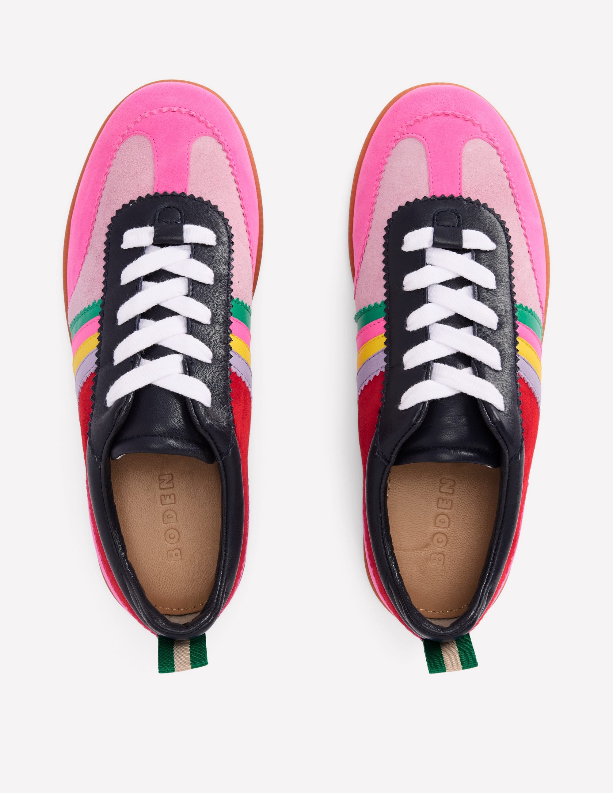 Erin Retro Tennis Trainers-Multicolour - Image 5