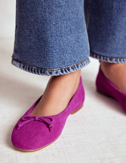 Kitty Flexi Sole Ballet Pumps-Regal Purple-2