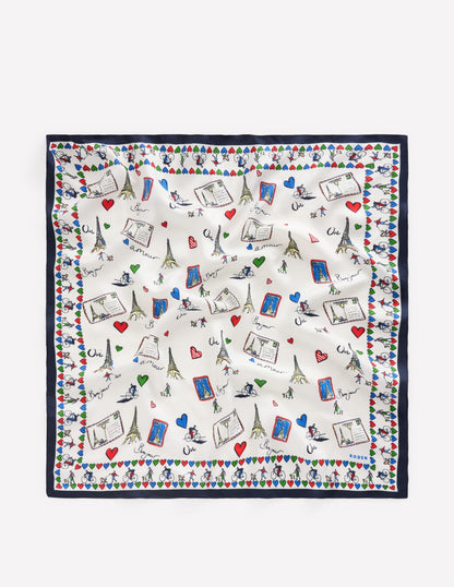 Silk Square Scarf-Postcard-4