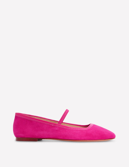Thea Mary Jane Ballet Flats-Pink Peony-1