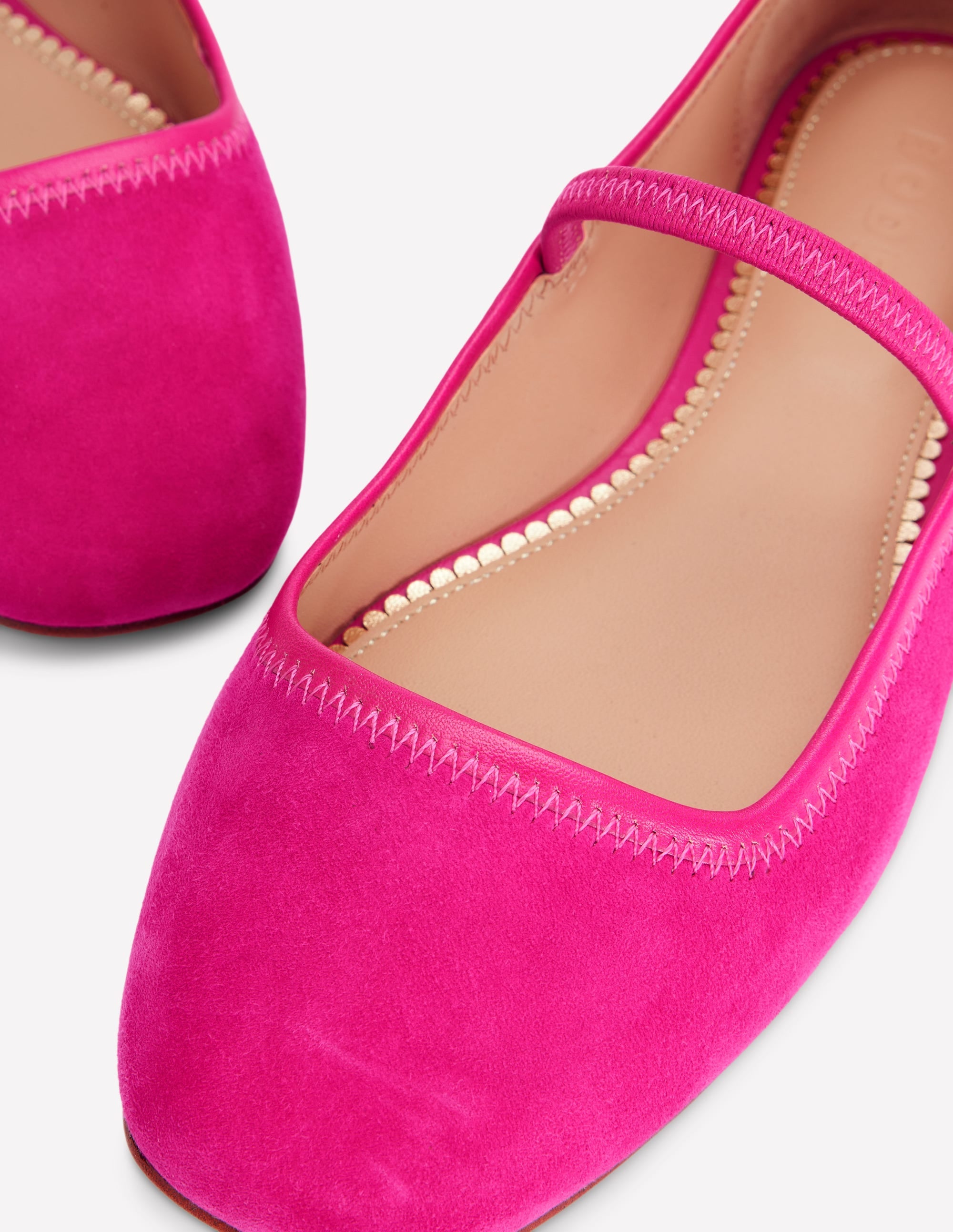 Thea Mary Jane Ballet Flats-Pink Peony - Image 4
