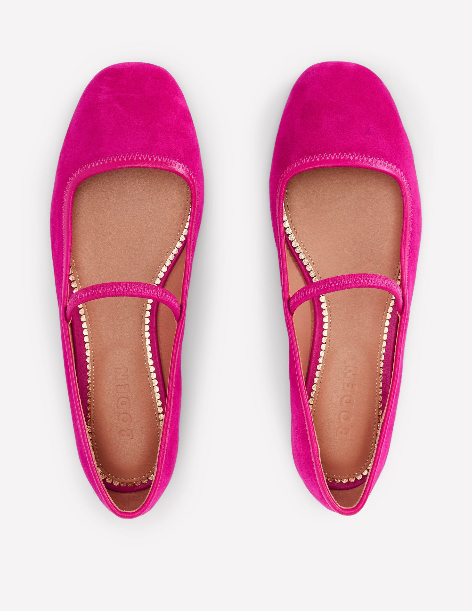 Thea Mary Jane Ballet Flats-Pink Peony-5