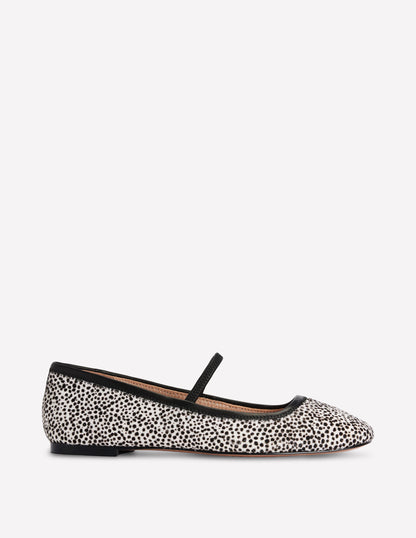 Thea Mary Jane Ballet Flats-Dalmation Pony-1