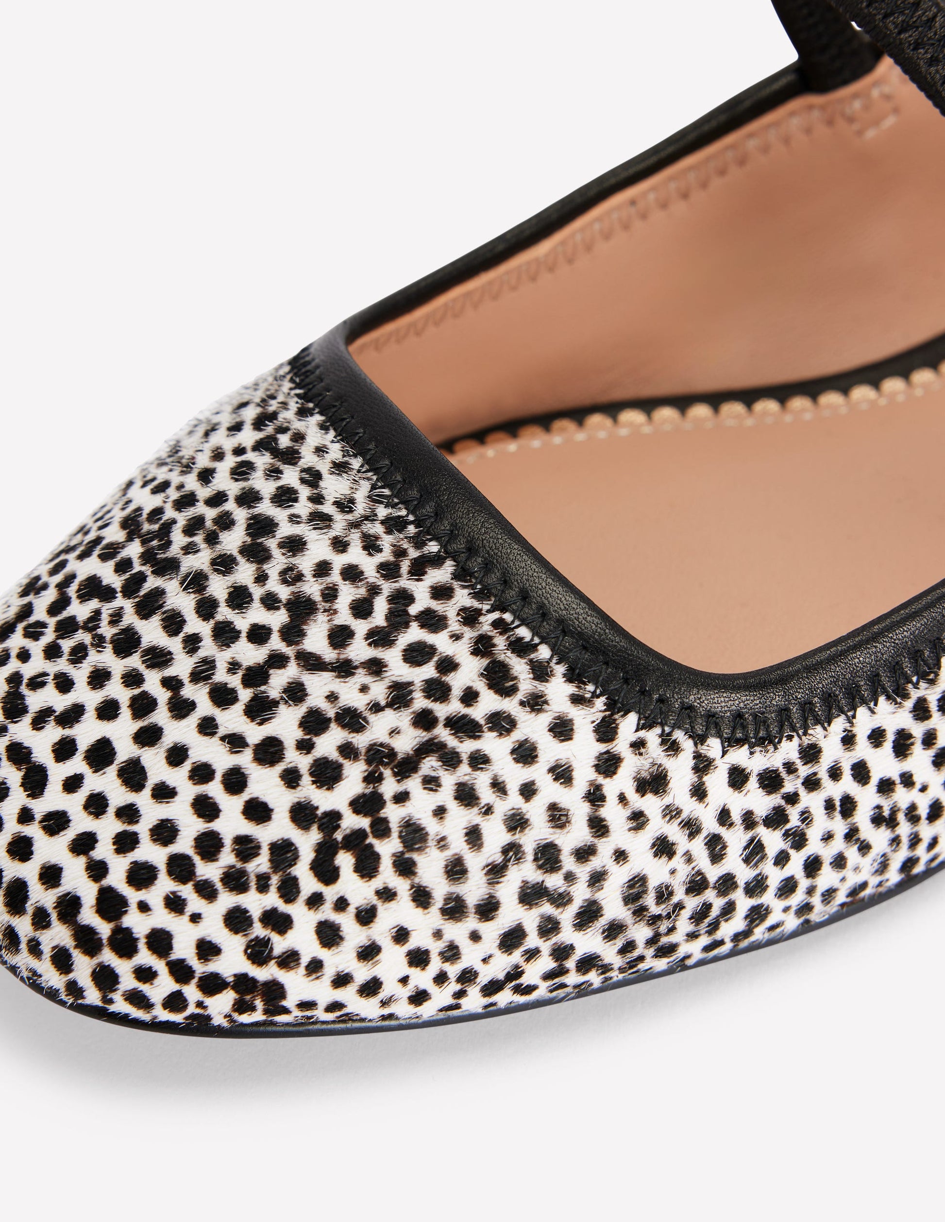 Thea Mary Jane Ballet Flats-Dalmation Pony-4