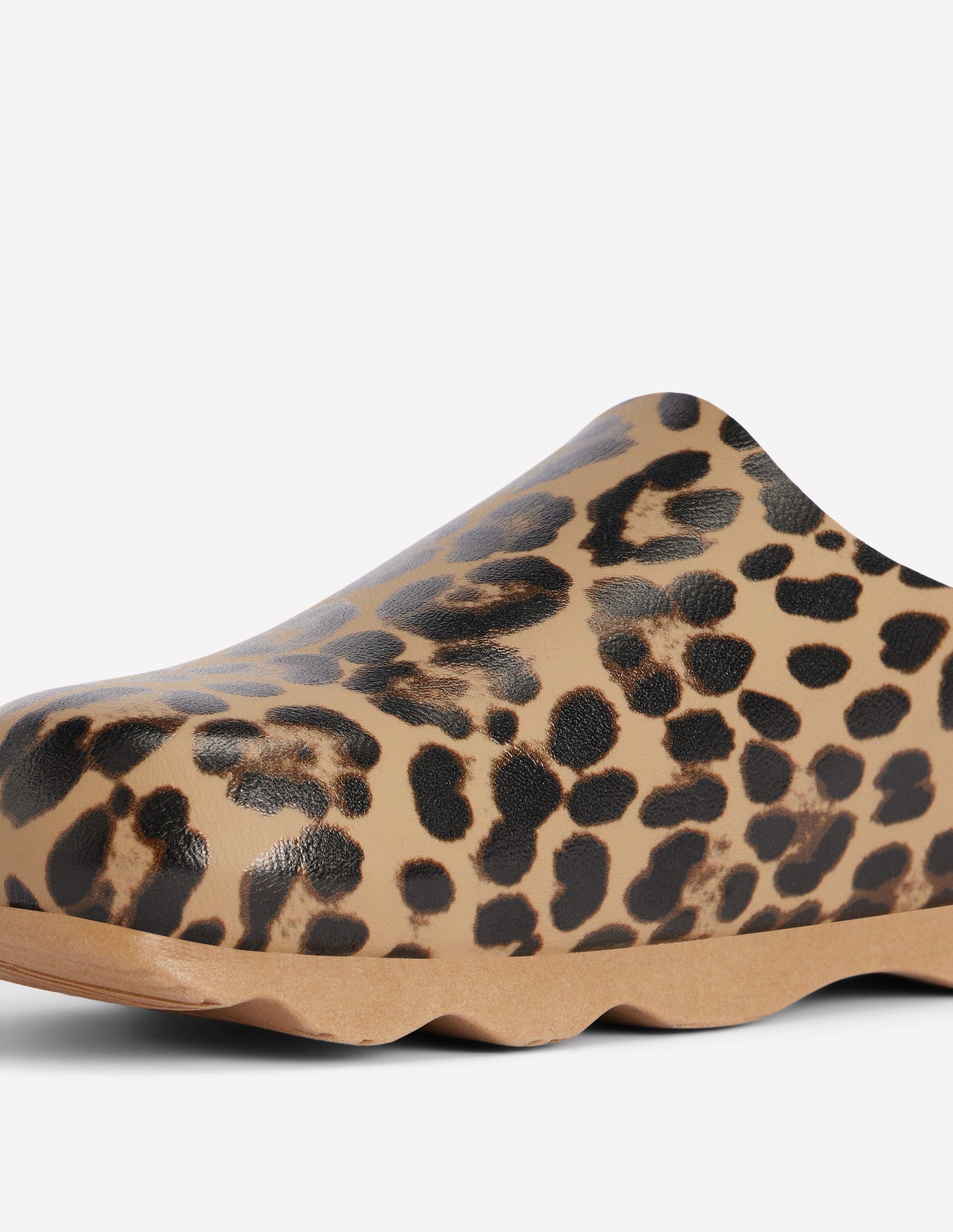 Lyla Colour Block Clogs-Leopard-4