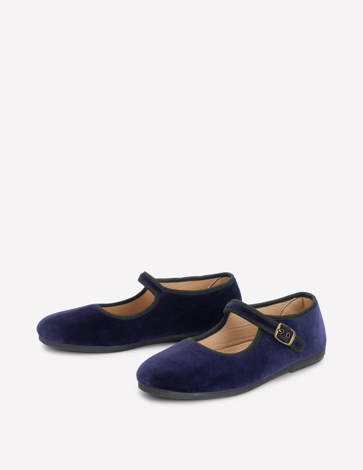 Flexi Mary Jane-Navy Velvet