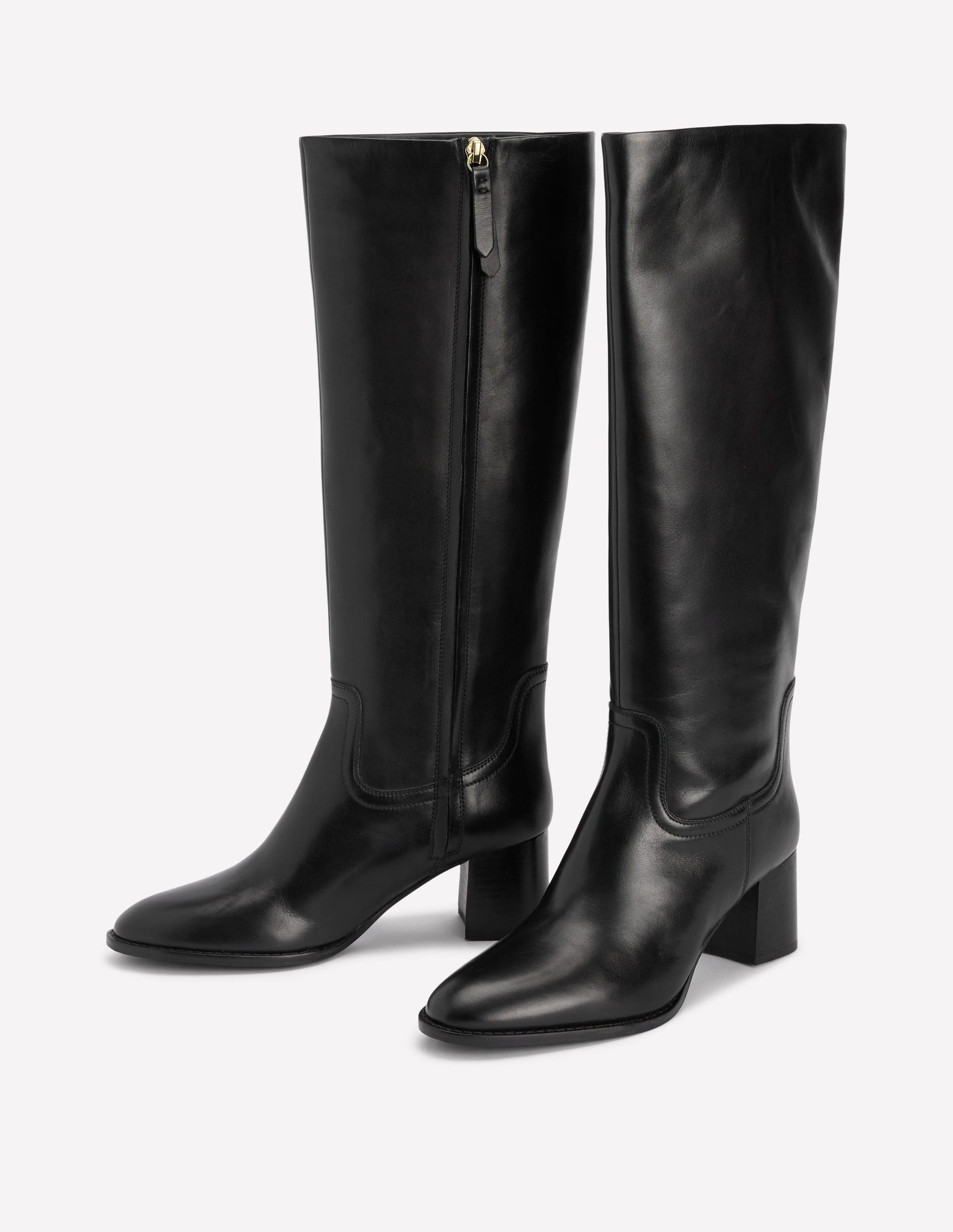 Skye Smart Knee Boots-Black-3