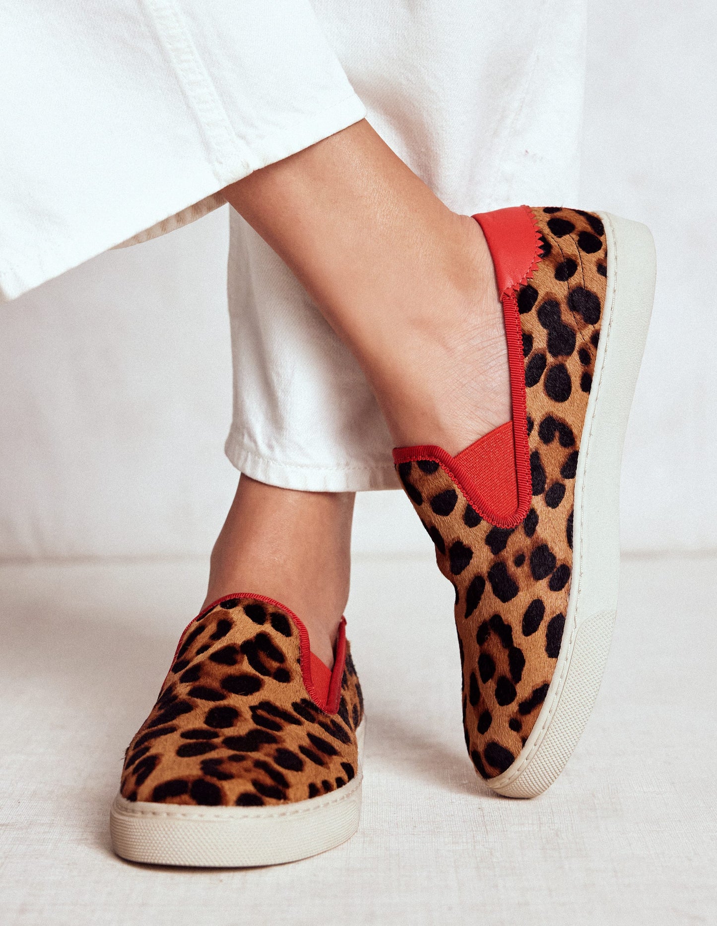 Slip On Trainer-Leopard