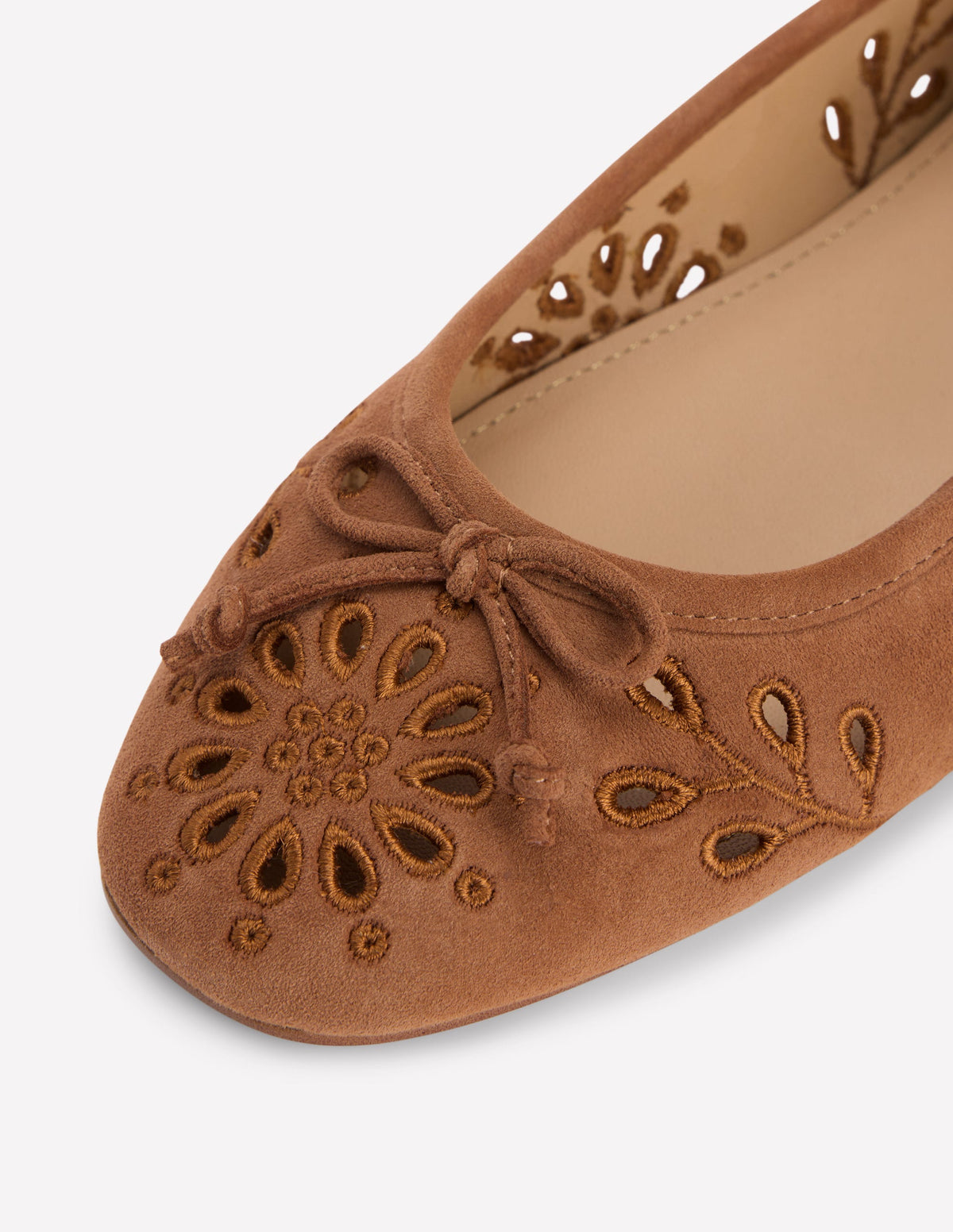 Cut Out Ballet Flats-Gingersnap - Image 4