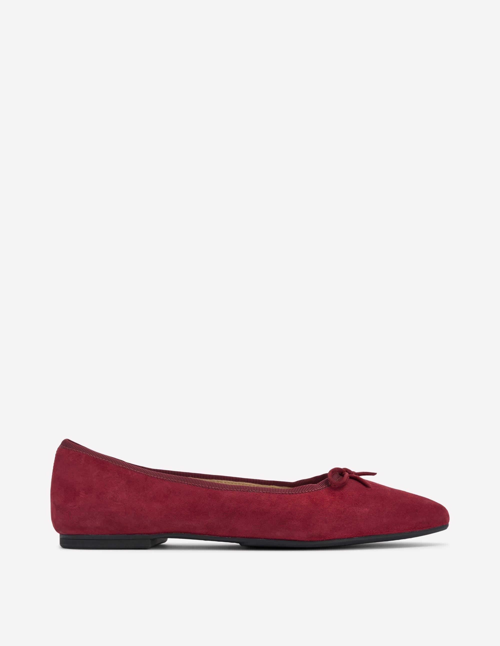 Point Flexi Sole Flats-Oxblood - Image 1