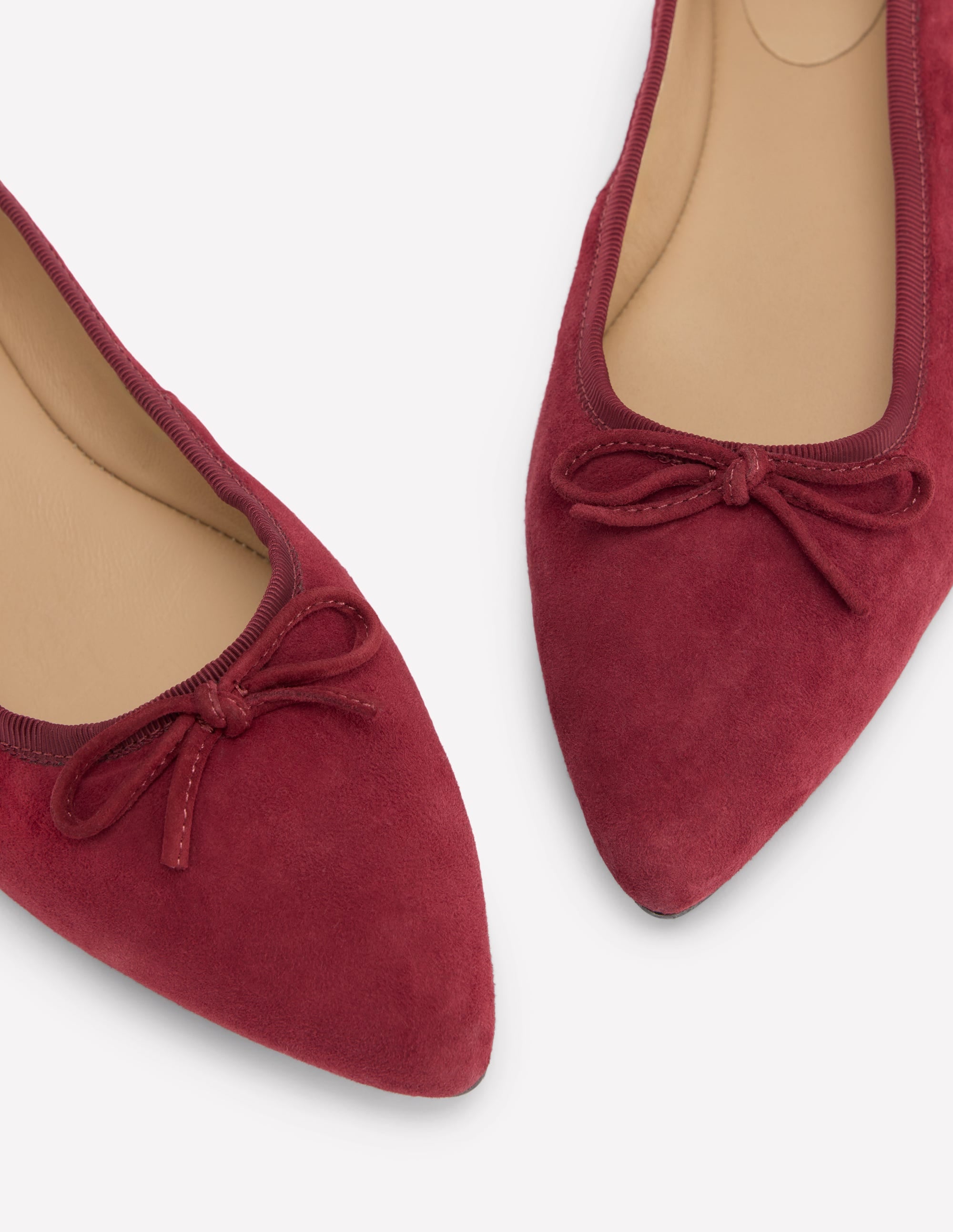 Point Flexi Sole Flats-Oxblood - Image 4