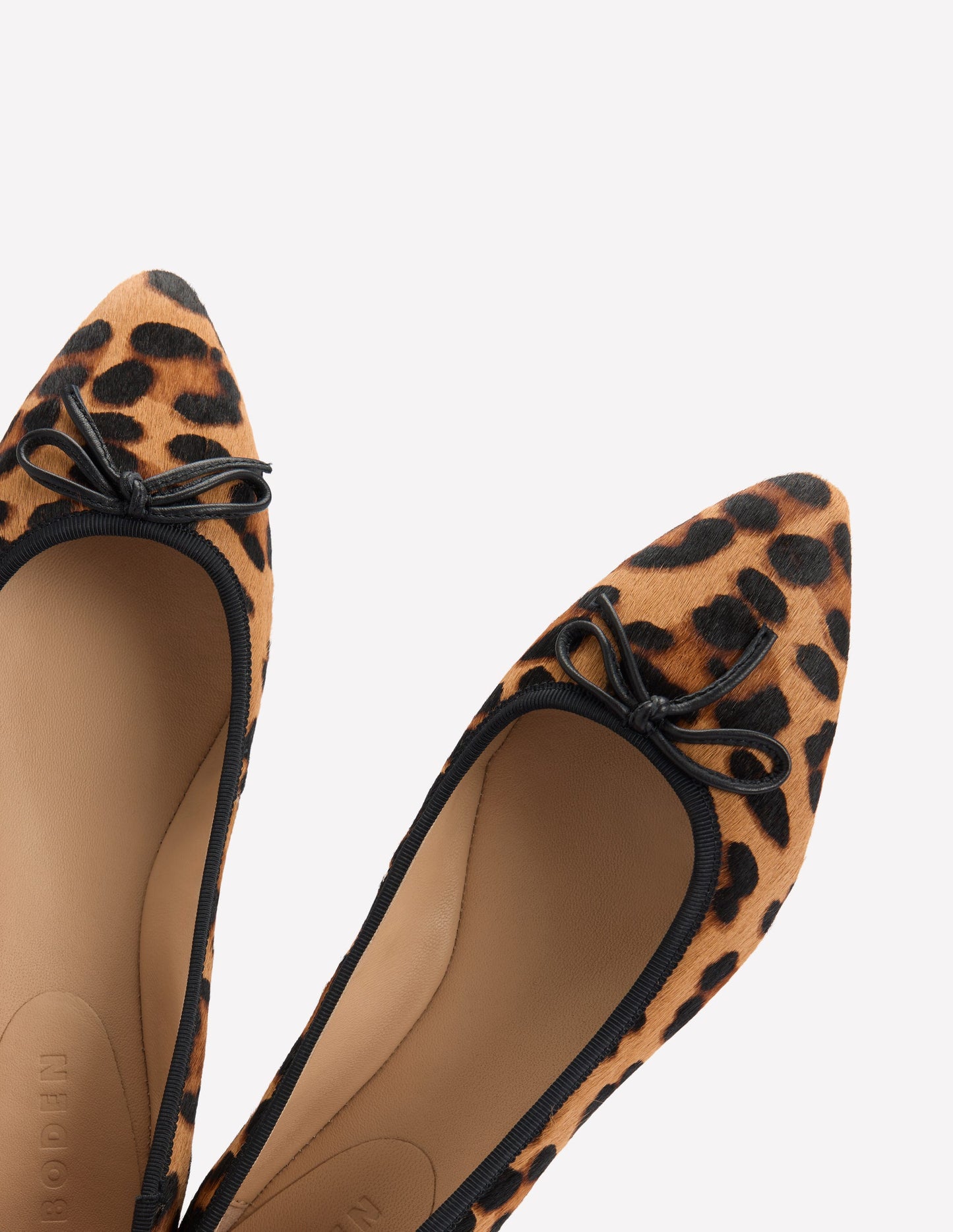 Point Flexi Sole Flats-Classic Leopard