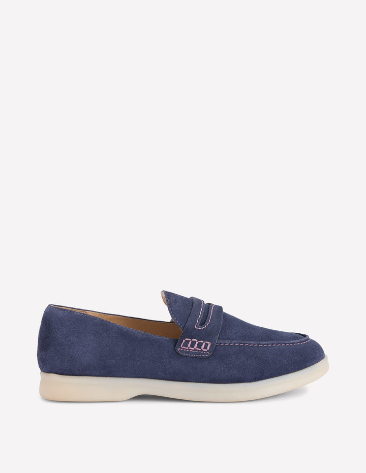 Easy soft loafers-Navy