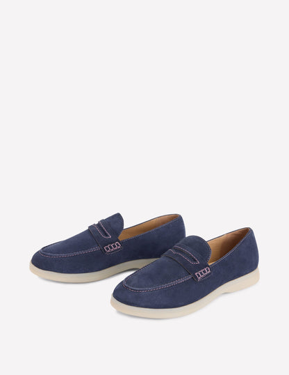 Easy soft loafers-Navy-3