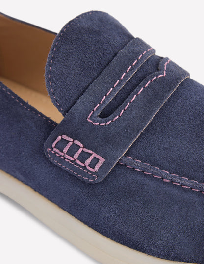 Easy soft loafers-Navy-4
