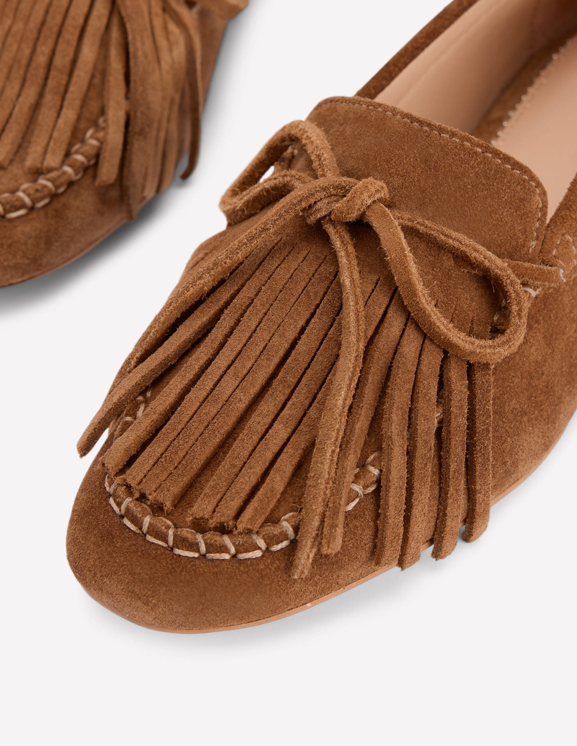 Soft Tassel Deck Shoes-Tan-5