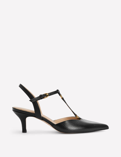 T-Bar Point Heels-Black-1