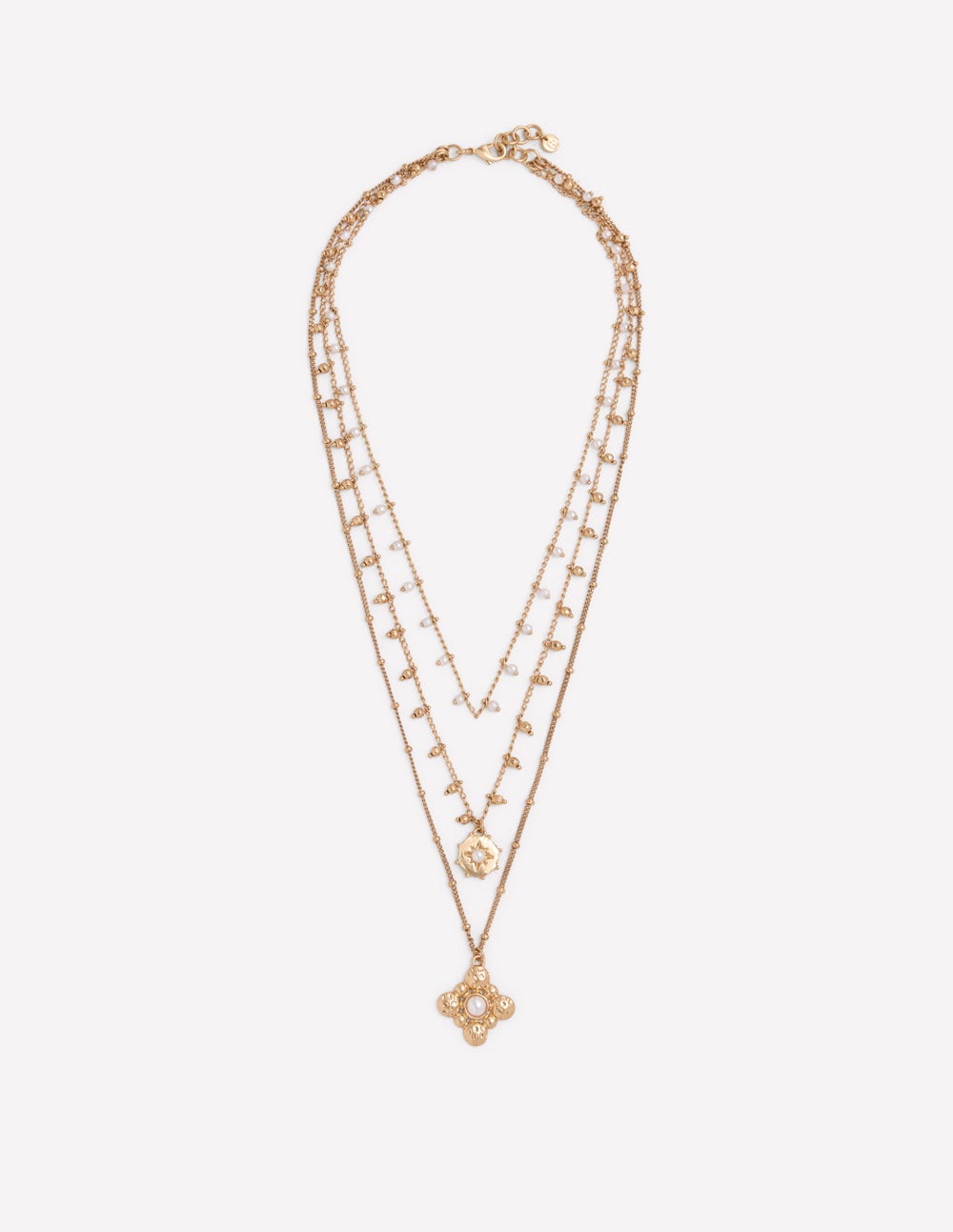Layering Necklace-Gold