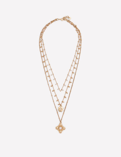Layering Necklace-Gold-1