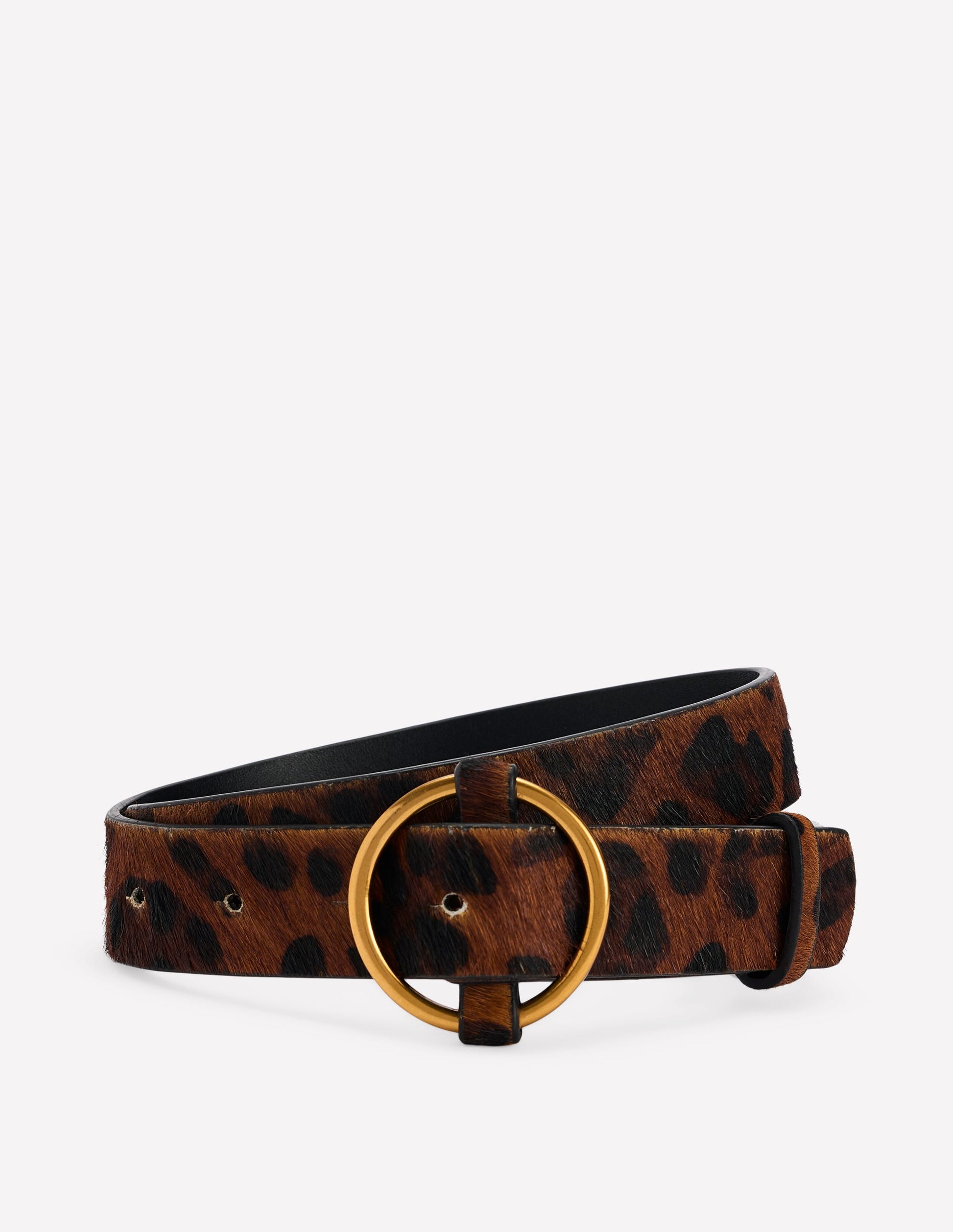 Heritage Classic Belt-Leopard Pony-1