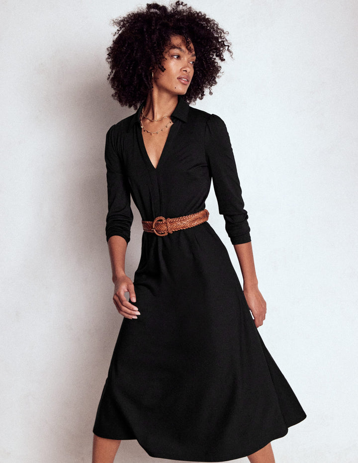 plain black shirt dress Weekday - Oversized Long Sleeve T-Shirt Dress - Women - Cotton - XS