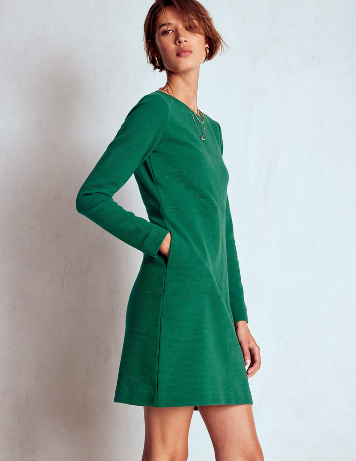 Women's Long Sleeve Green Dresses | Boden UK Women's Long Sleeve Green Dresses | Boden UK