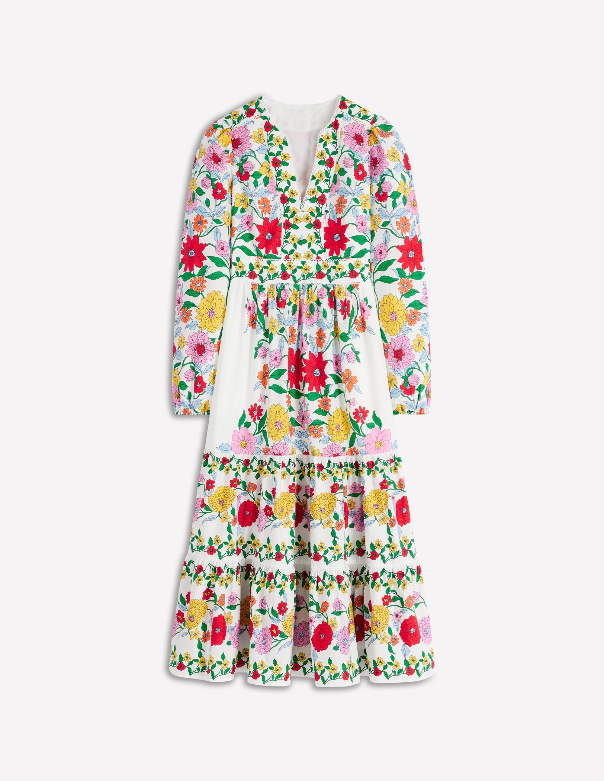Violet Midi Dress-Multi, Dahlia Trail - Image 6