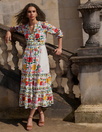 Violet Midi Dress-Multi, Dahlia Trail-5