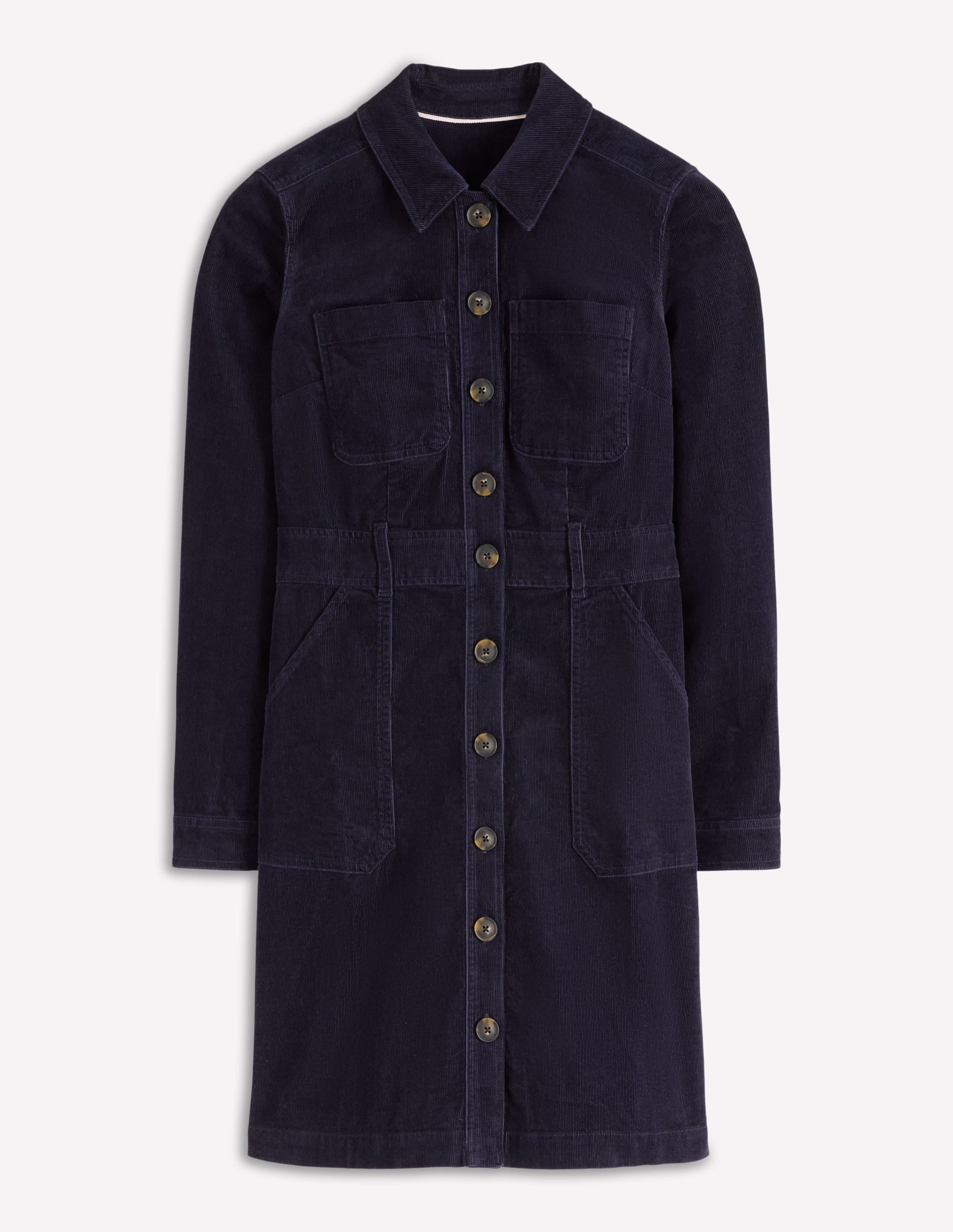 Amanda Cord Short Dress-Navy - Image 6