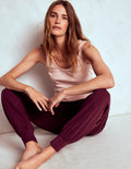 Hareem Jersey Joggers-Deep Wisteria