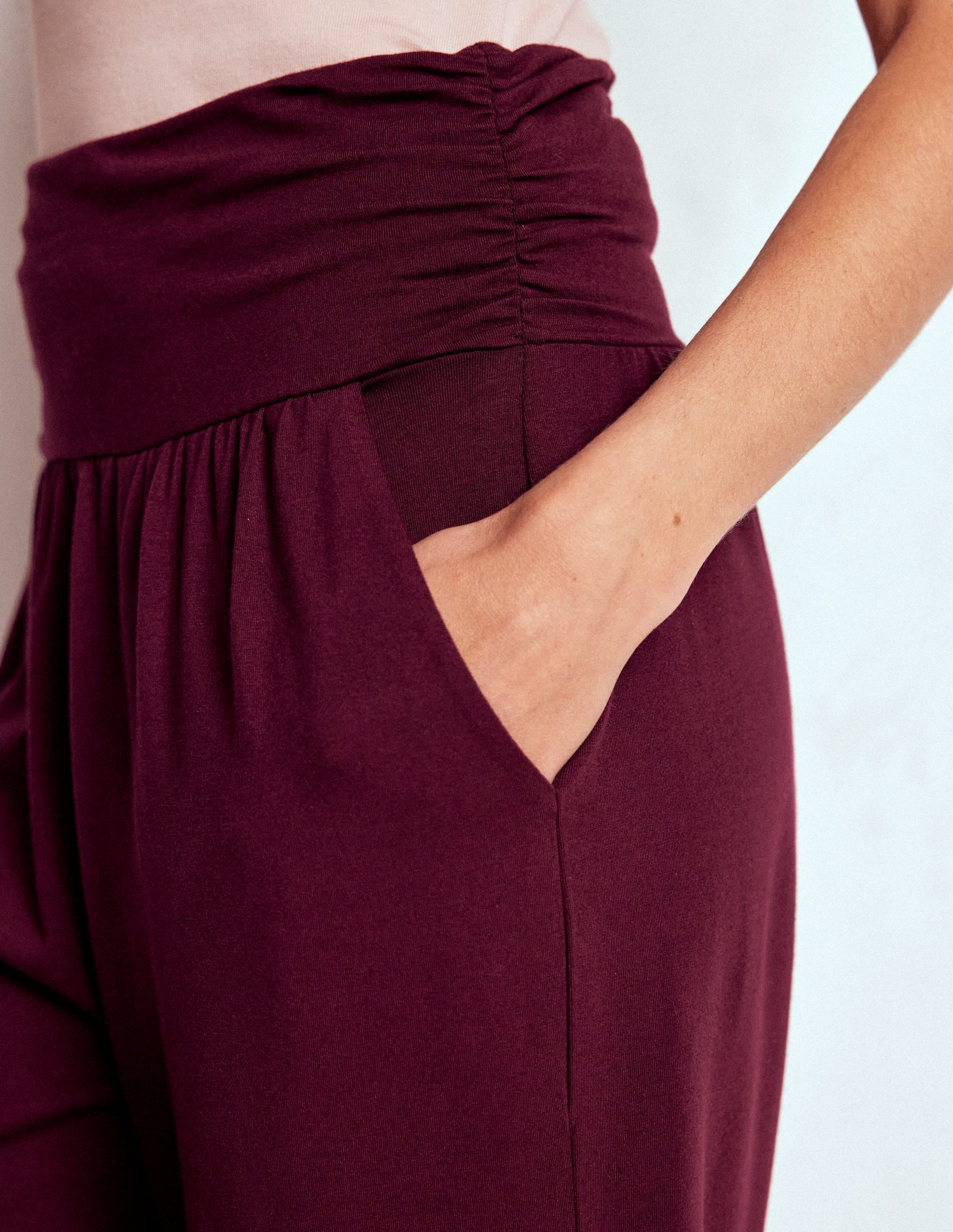Hareem Jersey Joggers-Deep Wisteria - Image 2