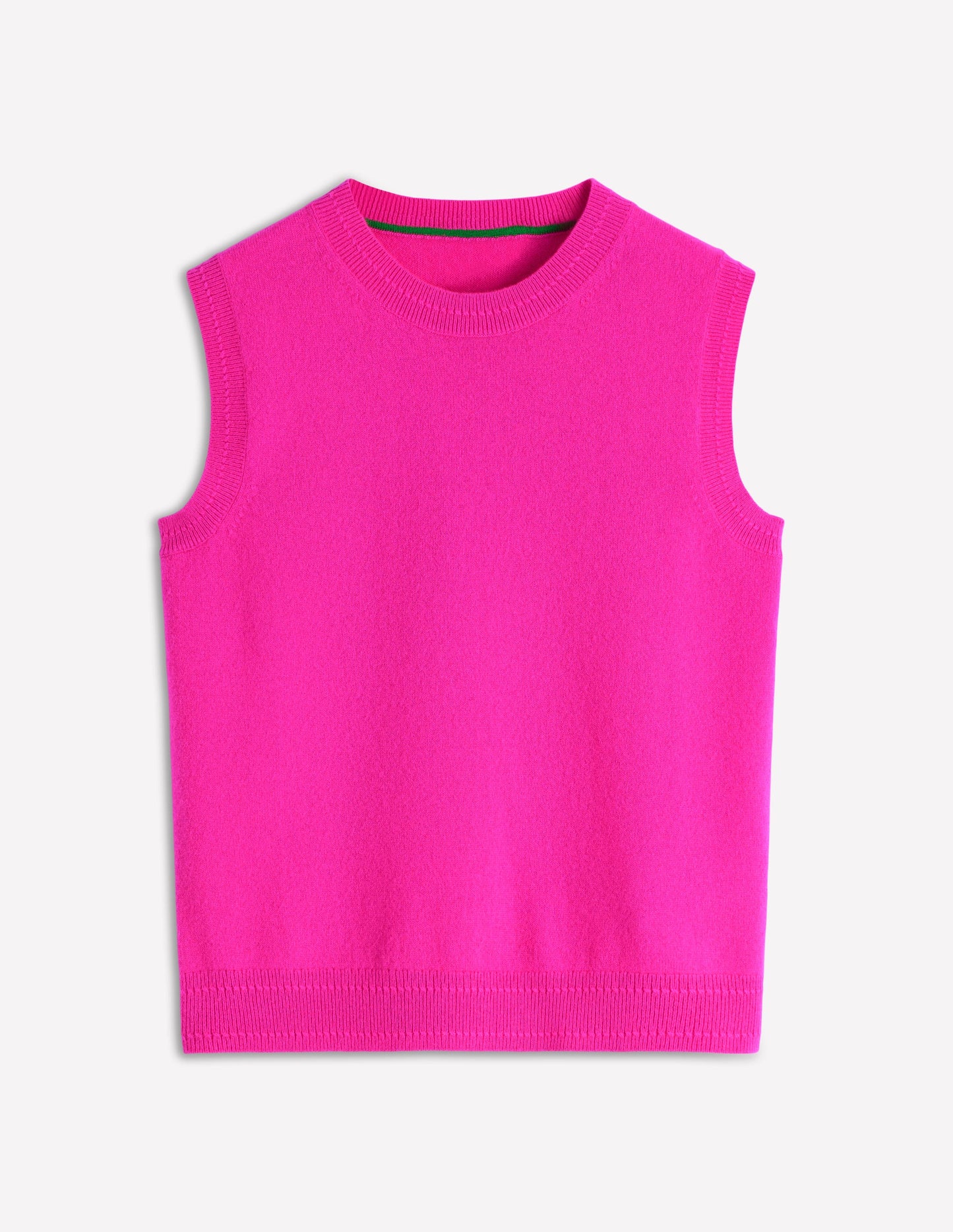 Eva Cashmere Tank-Pop Pansy