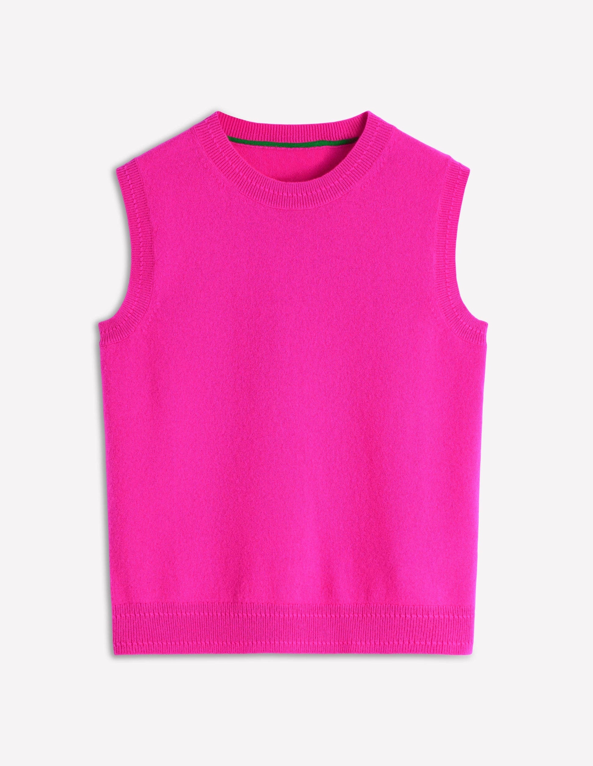 Eva Cashmere Tank-Pop Pansy-7