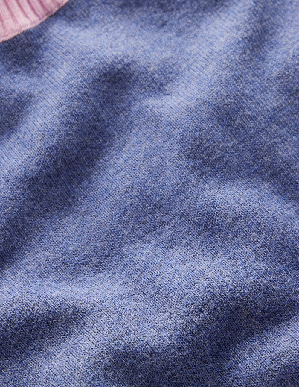 Meg Raglan Sleeve Jumper-Blue, Pink Colour Block