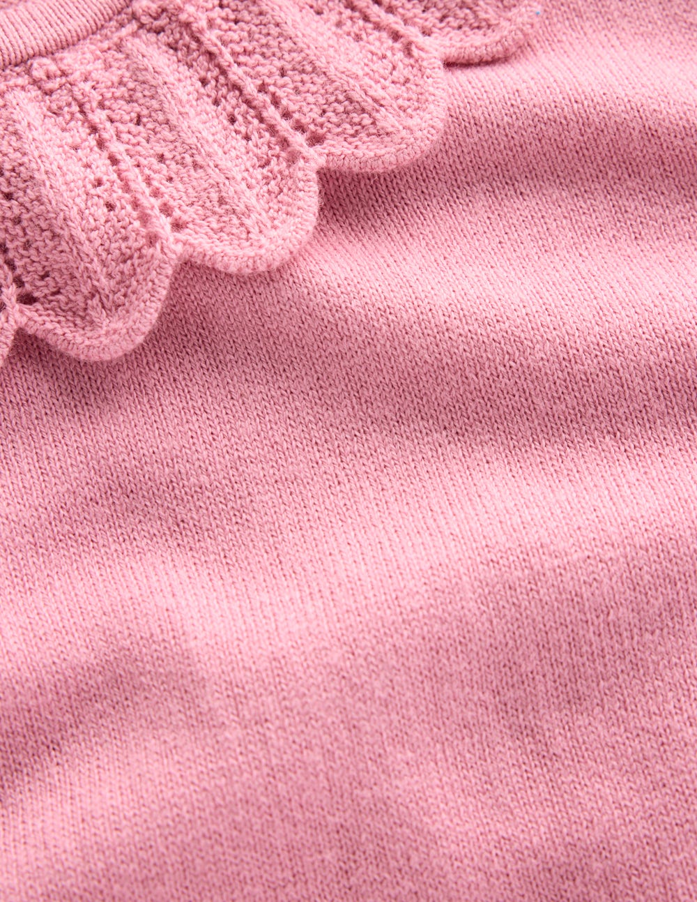 Melina Cotton Ruffle Jumper-Formica Pink - Image 6
