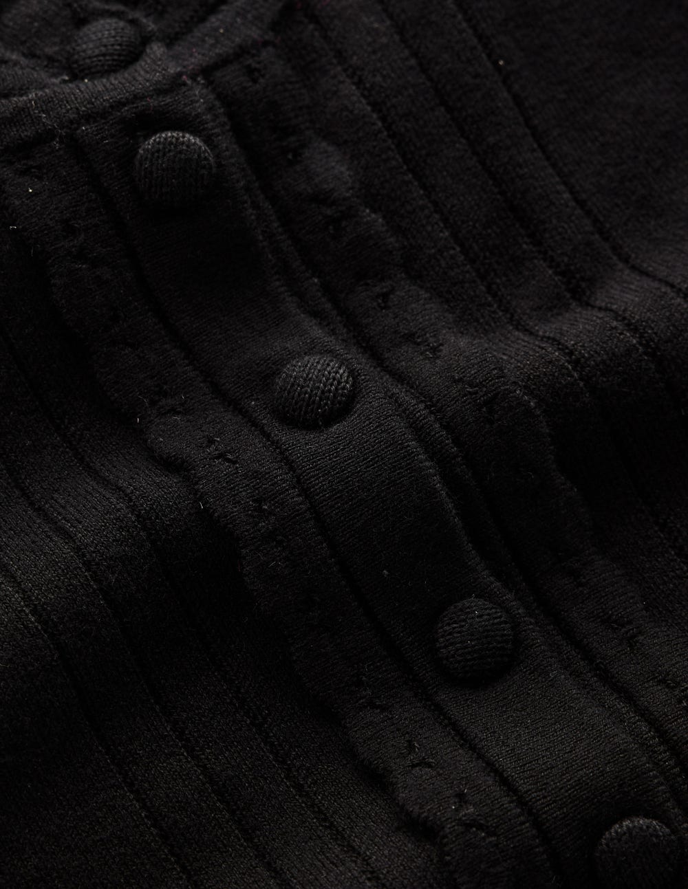 Angela Cotton Scallop Jumper-Black-7