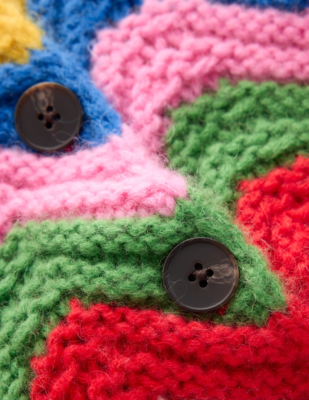 Chunky Chevron Knitted Jacket-Multi, Zig Zag-9