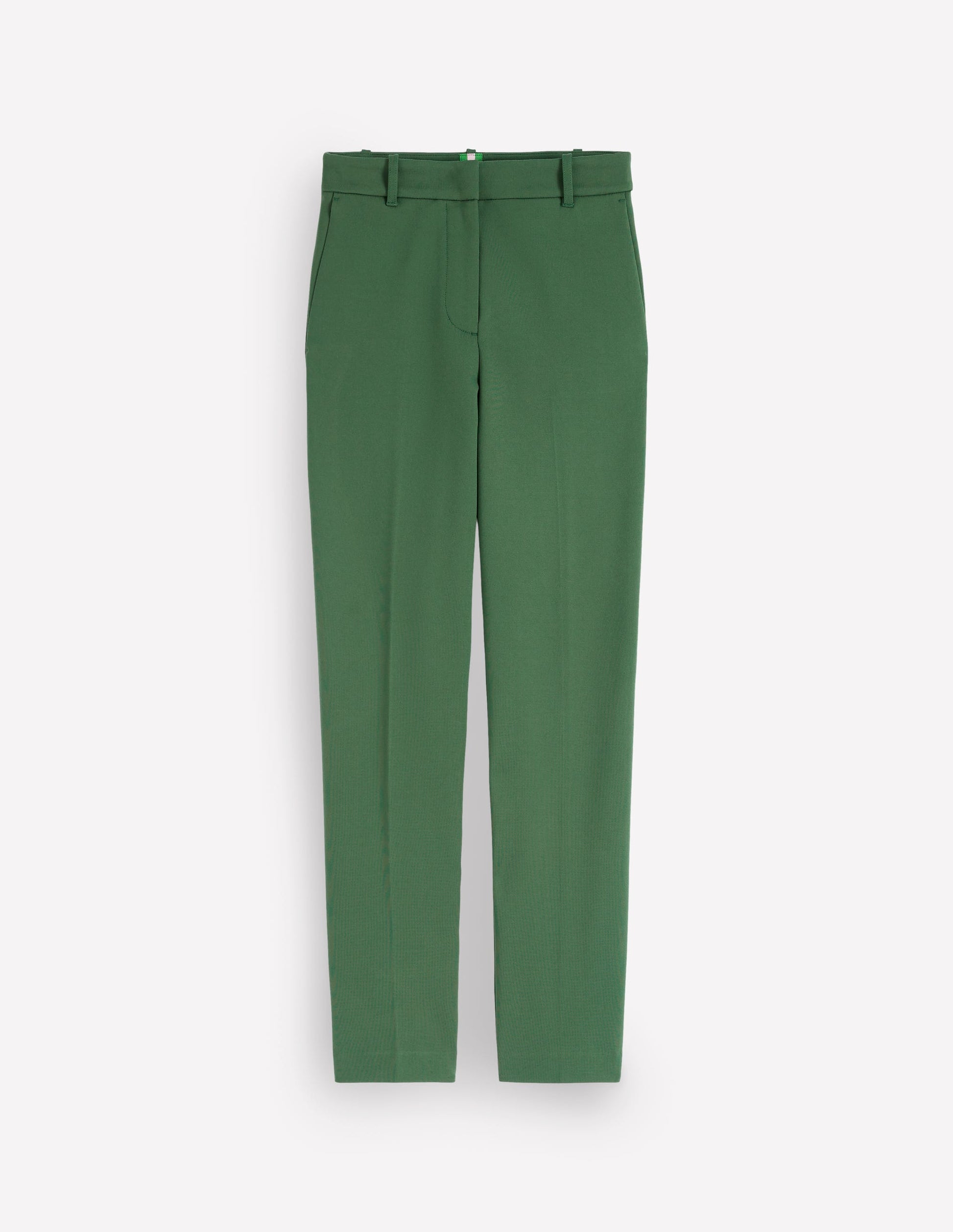 Highgate Ponte Trousers-Hunter Green-5