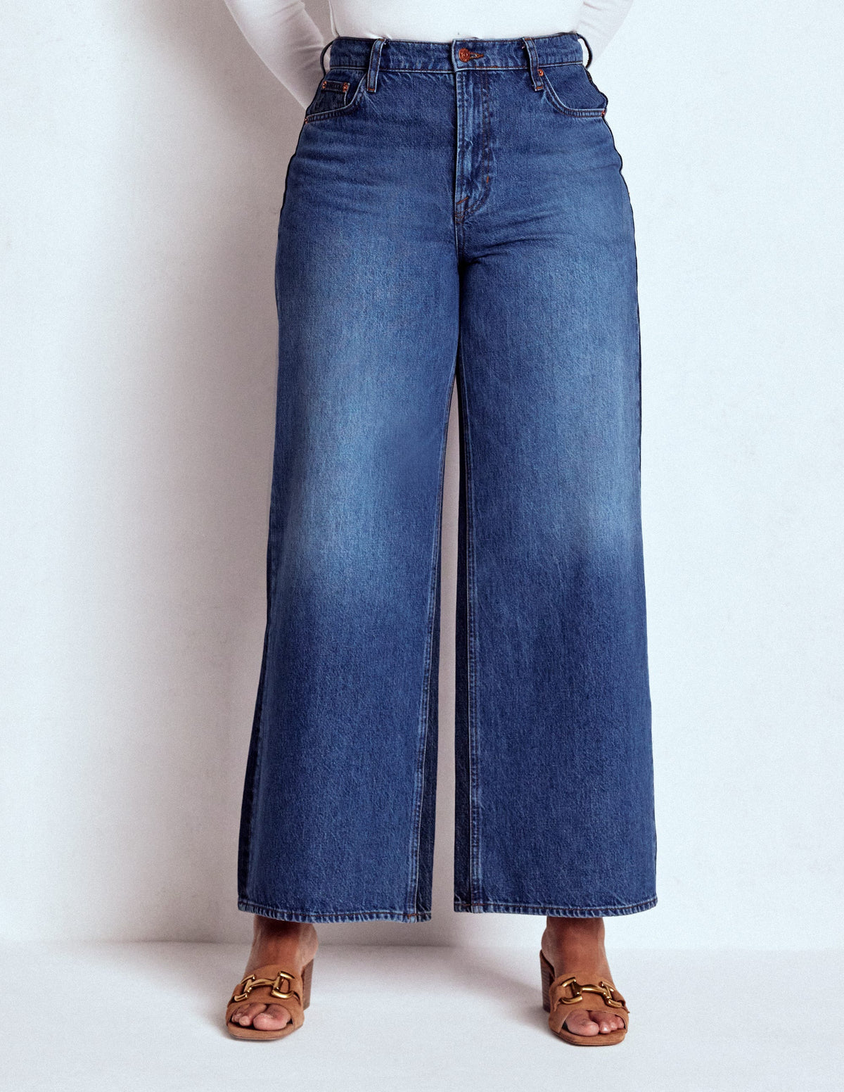 High Rise Wide Leg Jeans-Hotch Potch - Image 11