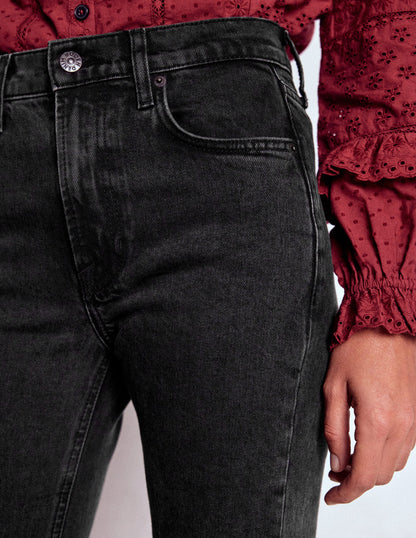 Girlfriend Jeans-Washed Black-5