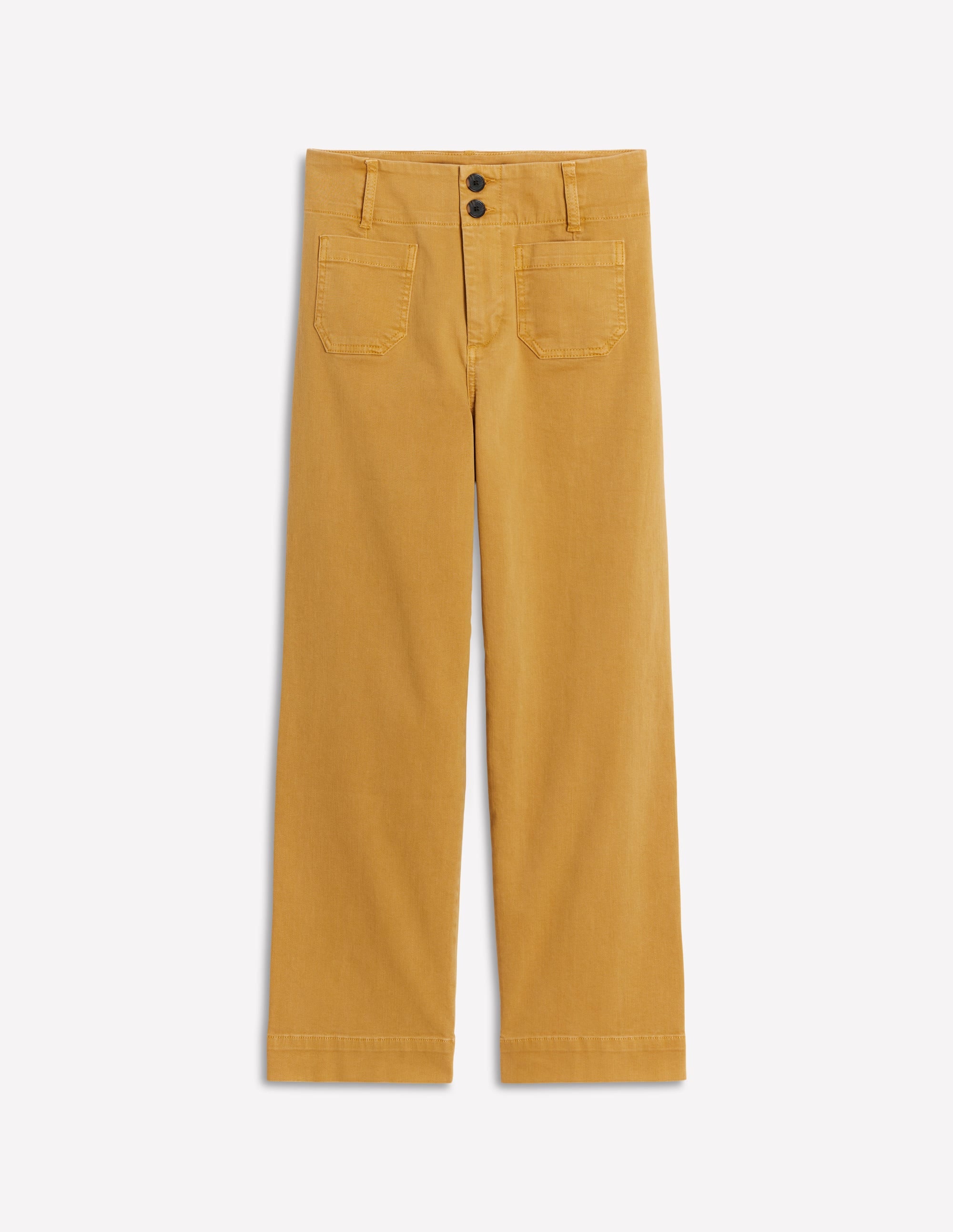 Primrose Patch Pocket Trousers-Golden Rye - Image 6