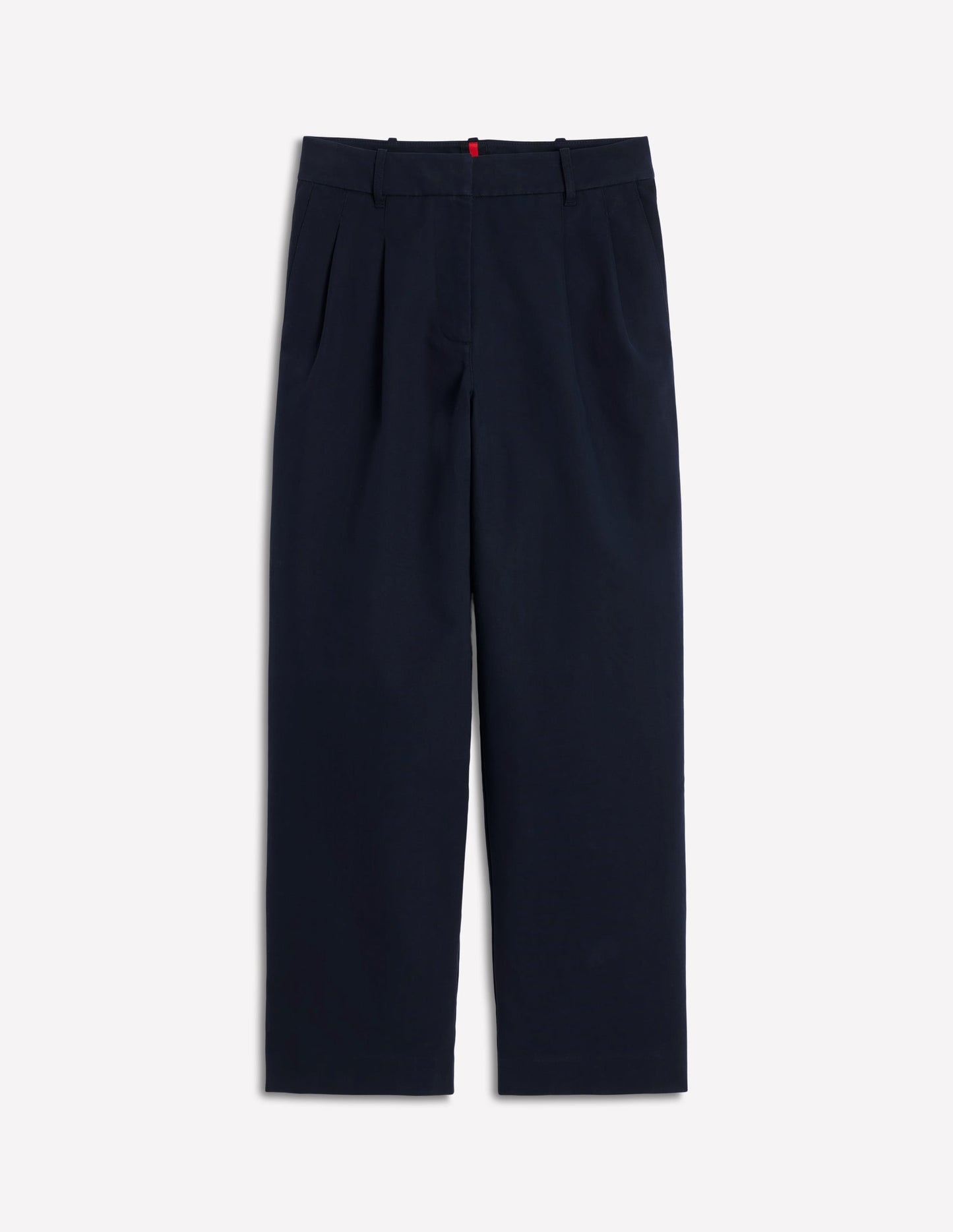 Bloomsbury Cotton Trousers-NAVY