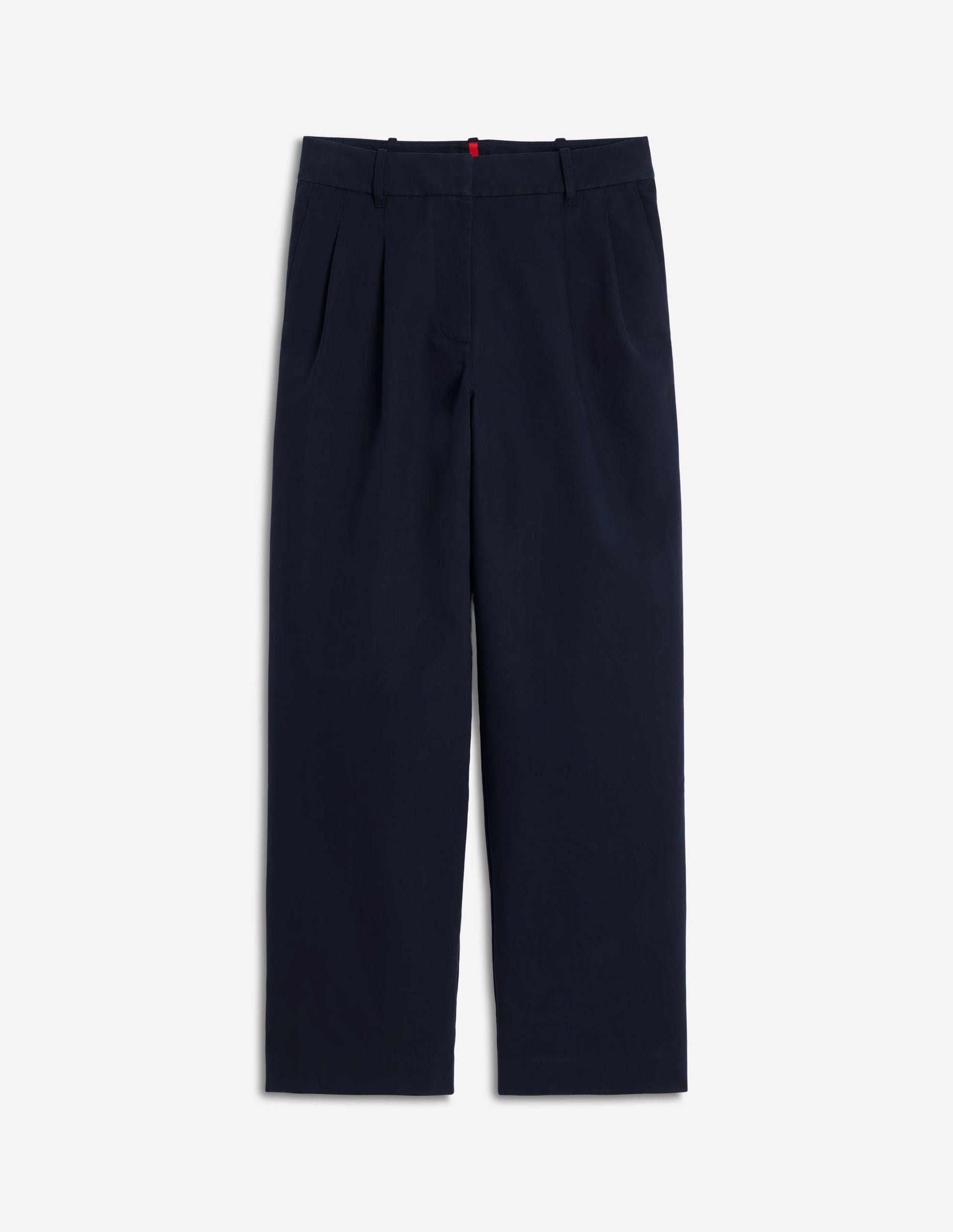 Bloomsbury Cotton Trousers-NAVY-6