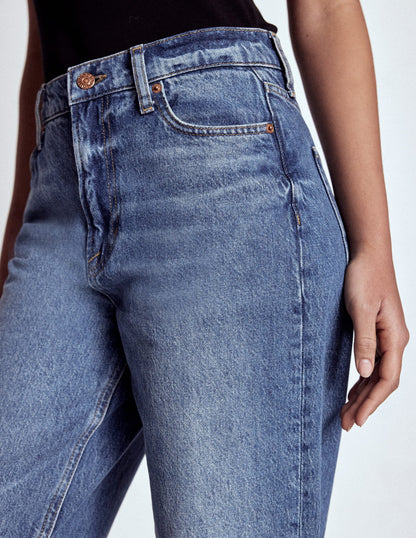 Mid Rise Relaxed Jeans-Mid Vintage-9