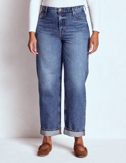 Mid Rise Relaxed Jeans-Mid Vintage-10