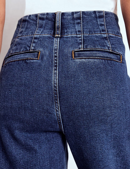 Primrose Patch Pocket Jeans-Mid Vintage-7