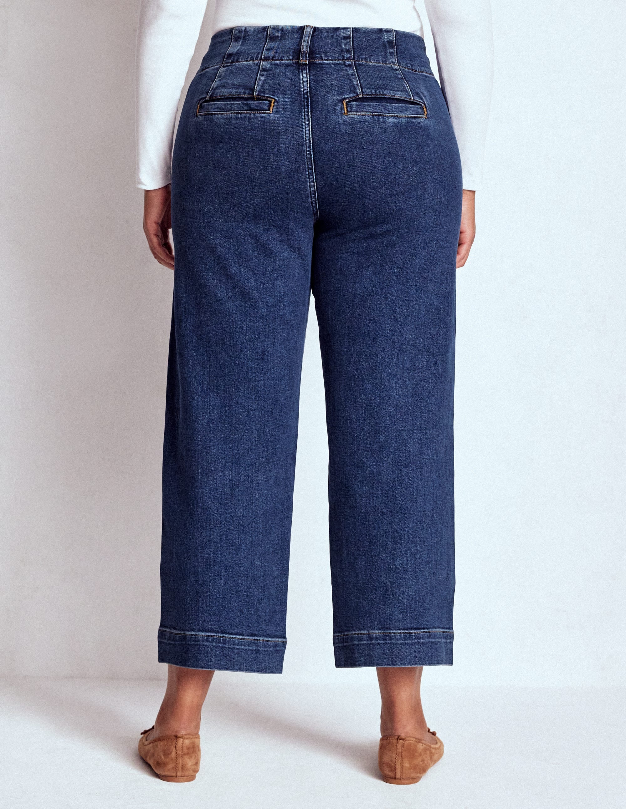 Primrose Cropped Jeans-Mid Vintage - Image 11