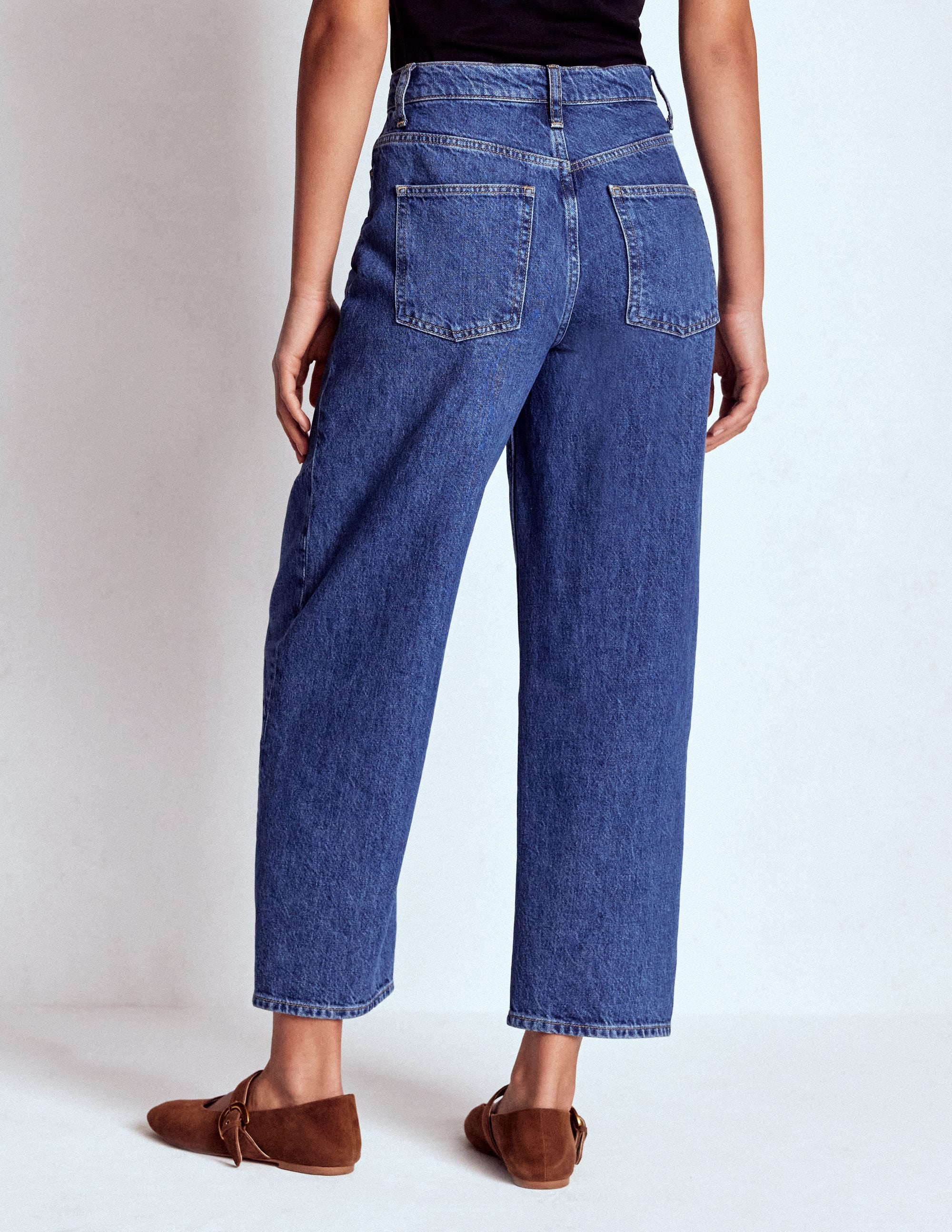 Barrel Leg Jeans-Mid Vintage - Image 2