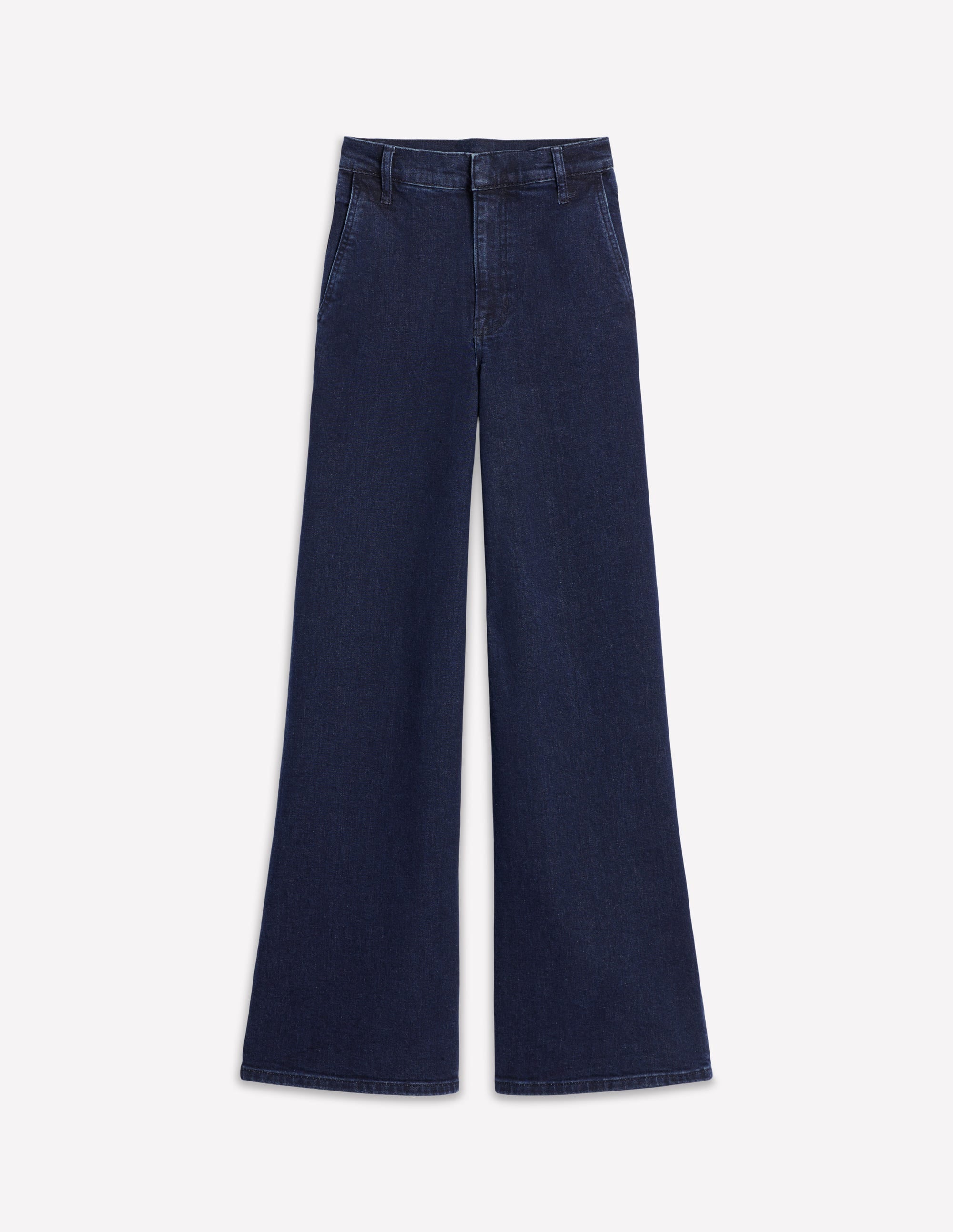 High Rise Clean Wide Jeans-Dark Vintage - Image 6